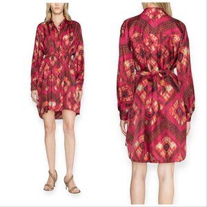 Ulla Johnson Jude silk dress, Size 6, Wild Rose, NWT